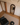 Cassian arched floor mirror leaning against the wall, viewed from above