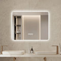 GlowZen LED Backlit Mirror with Defogger, Triple - LED Colours & Memory Function - Artessa